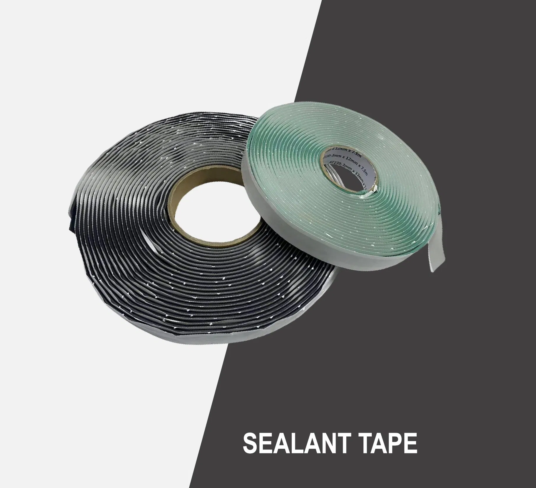 High Performance Butyl Sealant Tape of 230c for Press Molding Process