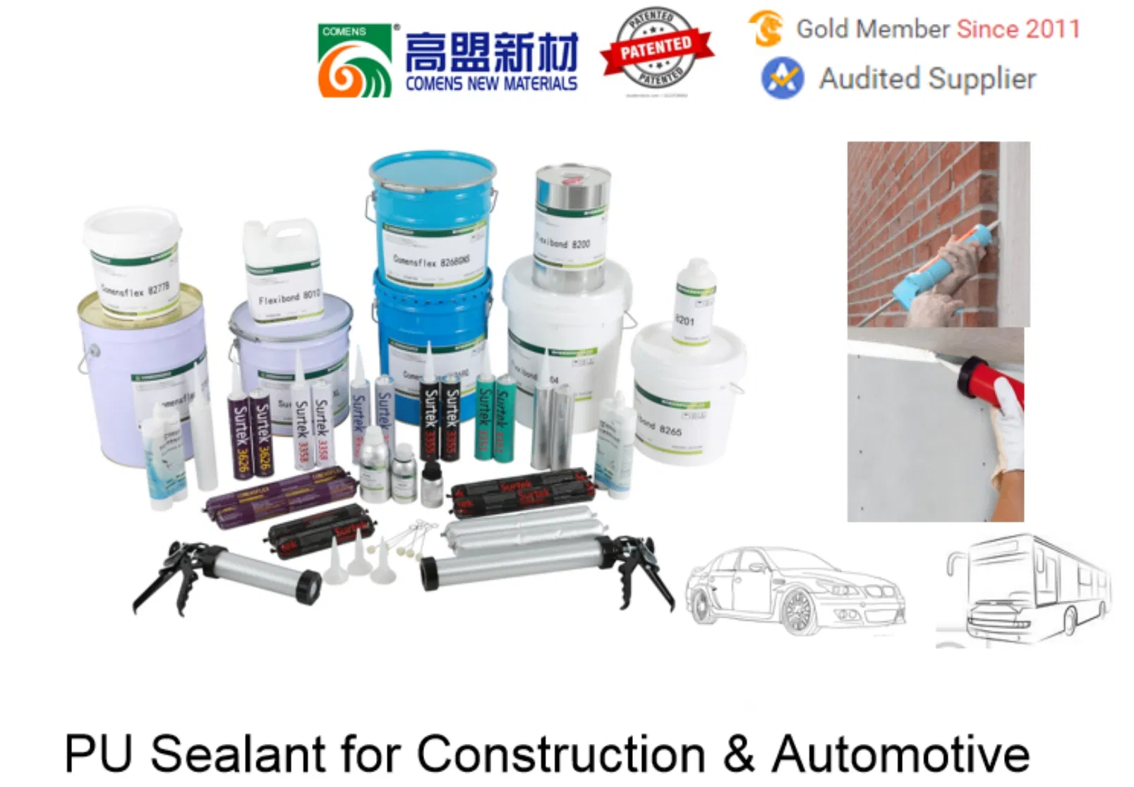 One Component Construction Polyurethane Adhesive