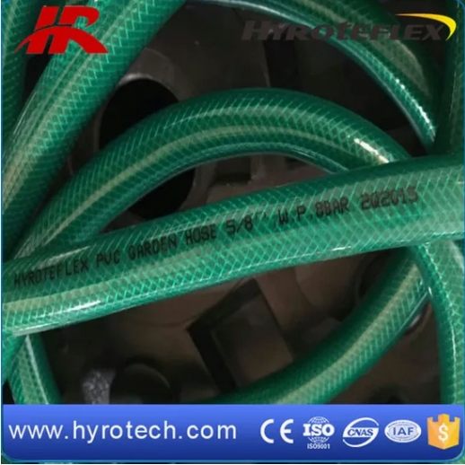 Hot Selling Fiber Reinforced PVC Green Garden Hose
