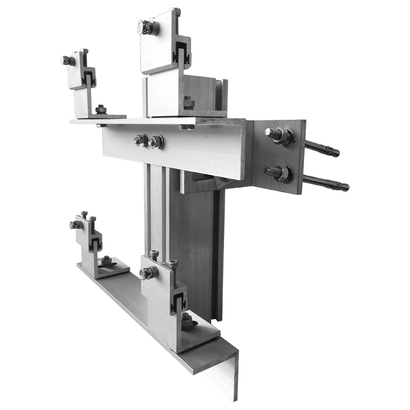 Stone Wall Lifting Extrustion Aluminium Fixing Bracket Stone Facade Angle
