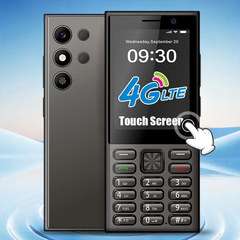3.0" 4G Android 11 Mt6739wa CPU Touch Screen 1GB 8GB 2750mAh Battery Type-C Feature Phone