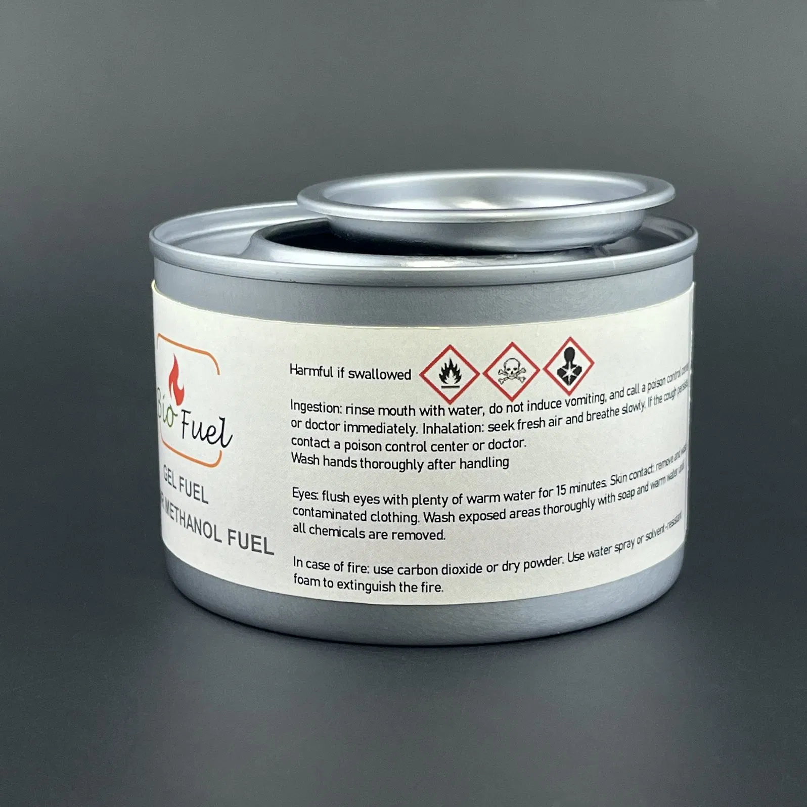 2.5 Hour Canned Heat Ethanol Gel Chafing Fuel