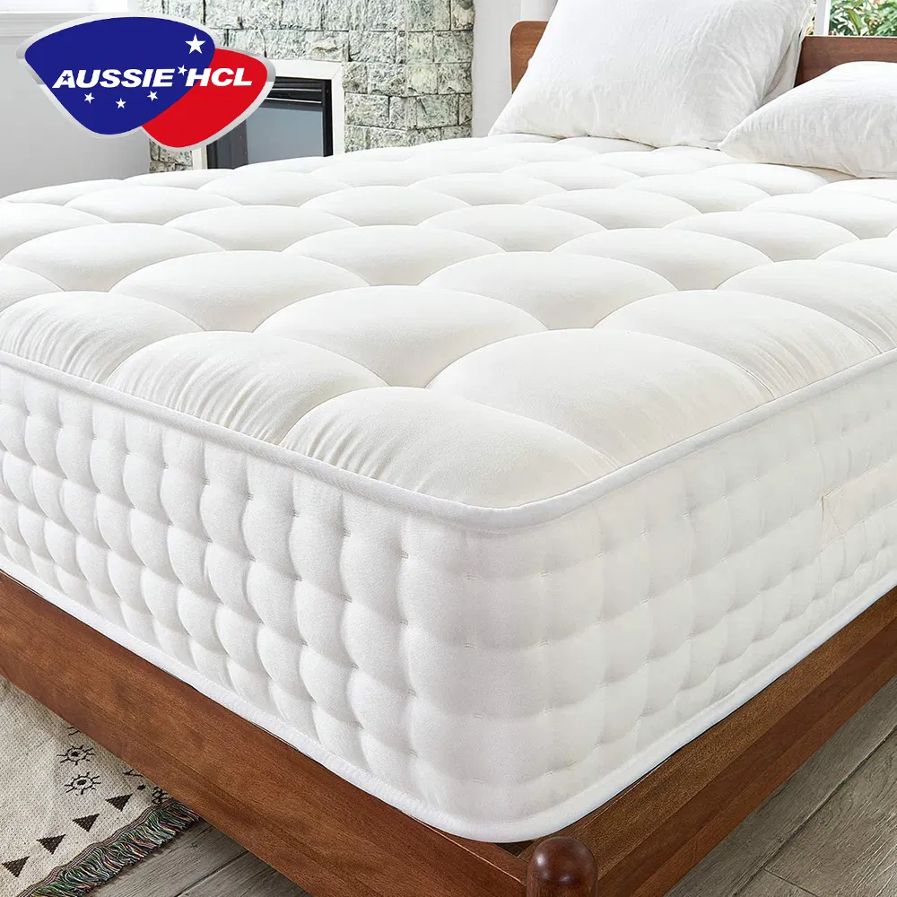 10 12 14 Inch Thick Sleep Well Memory Foam Mattresses Sample Customization Comfort Pocket Spring Mattress for Home Bedroom Hotel Furniture