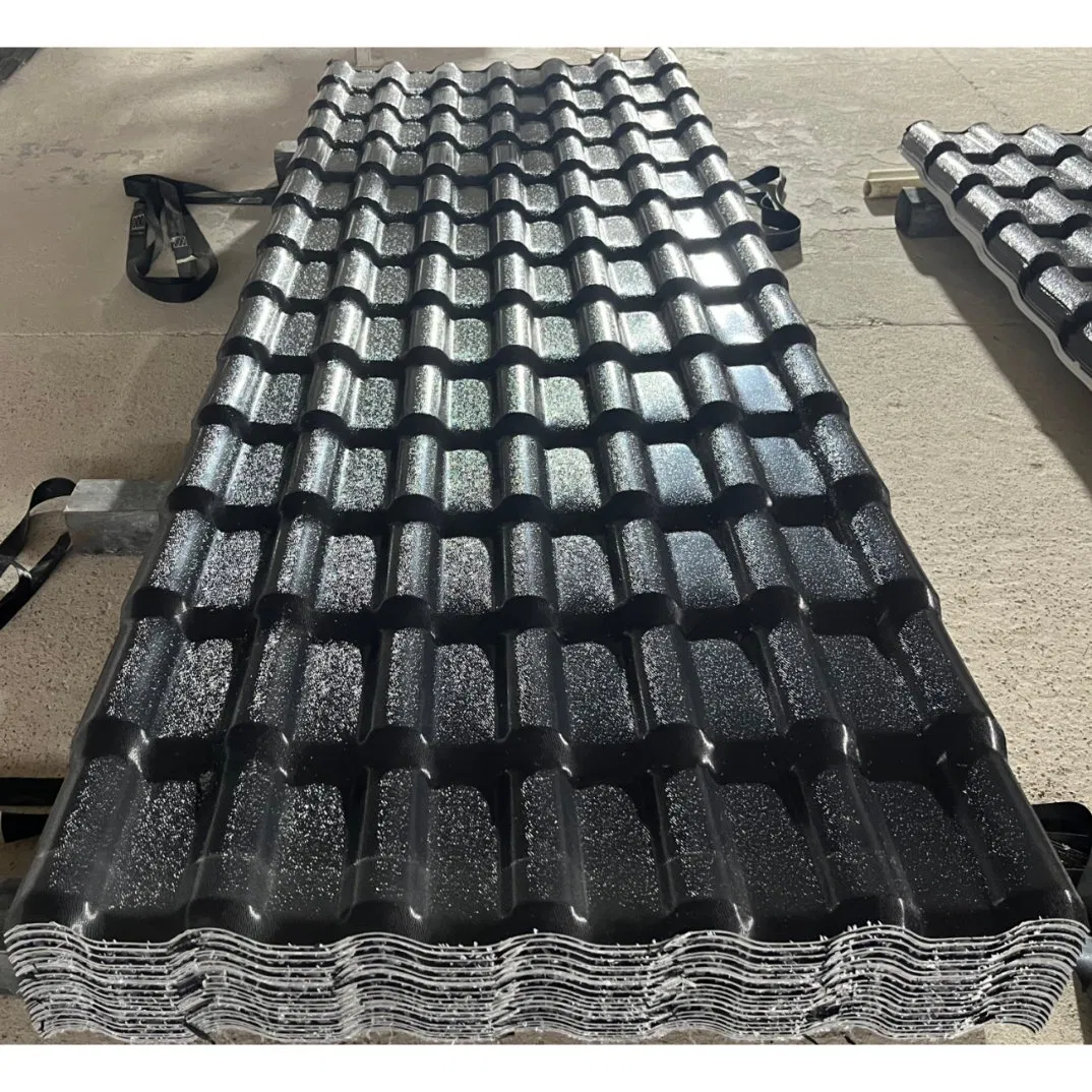 Light Wave High-Impact UPVC Roof Tiles PVC Ondulated Roof Tiles