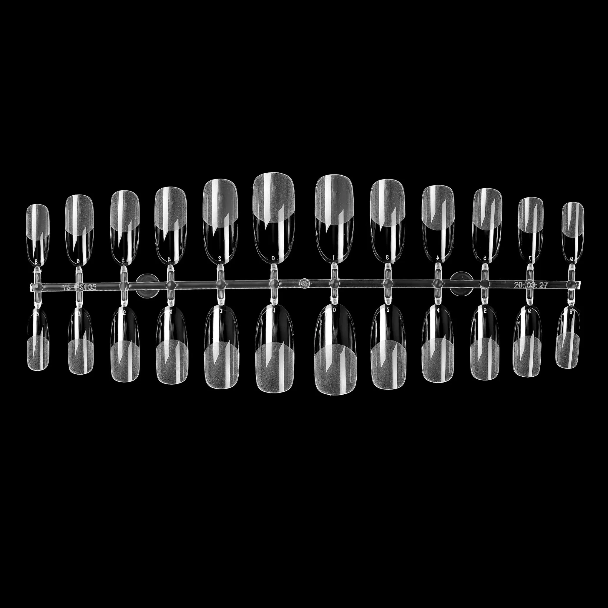 Press on Acrylic Nails Wholesale Artificial Fingernails Etching Style Gel Tips