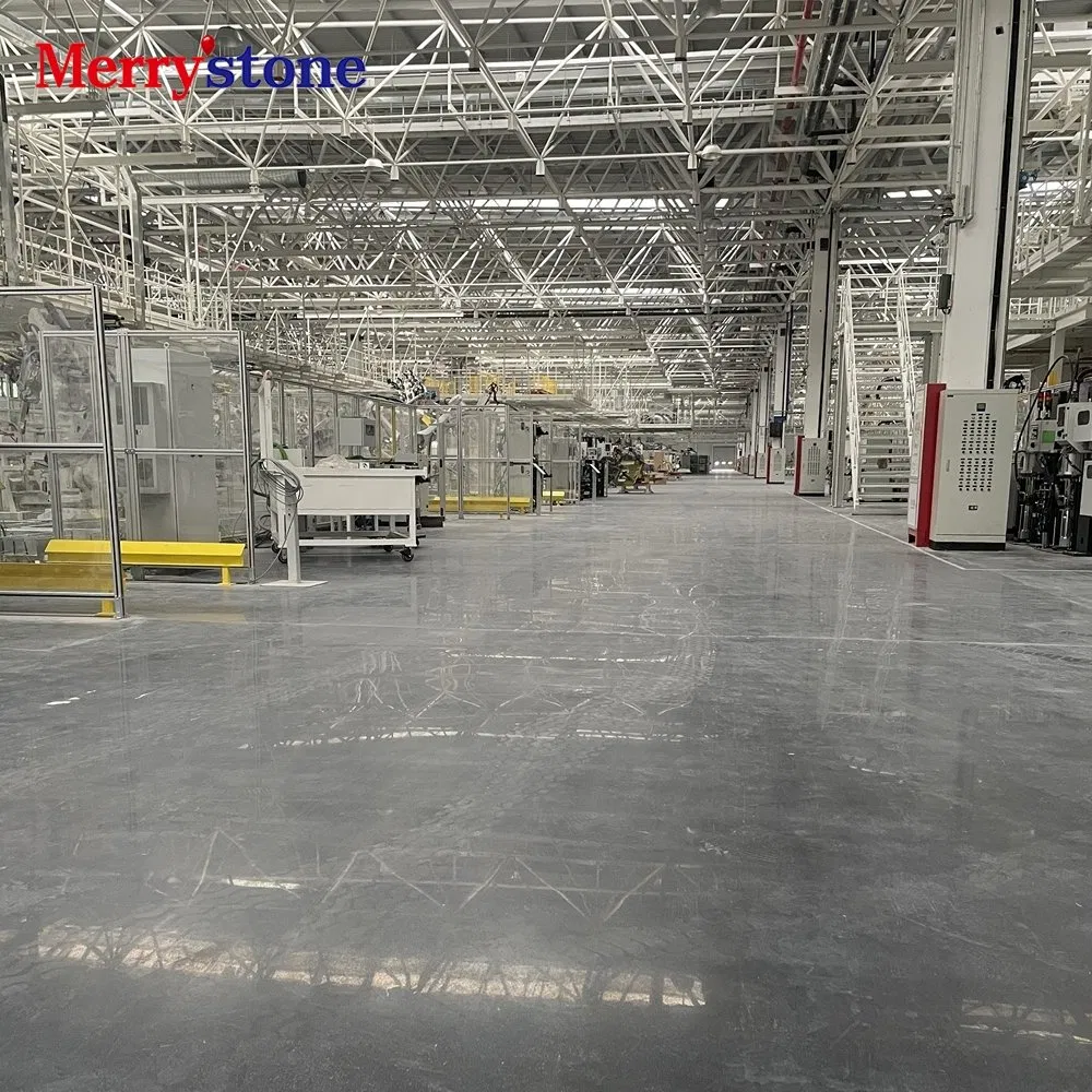 Custom Anti-Microbial Properties Liquid Sealer Cured Flooring Used for Retail Banks