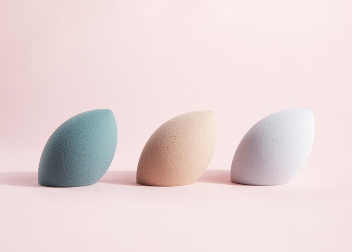 Super Soft Love Beautiful Makeup Egg Dry and Wet Dual-Use Not Eat Powder Sponge Makeup Puff Set