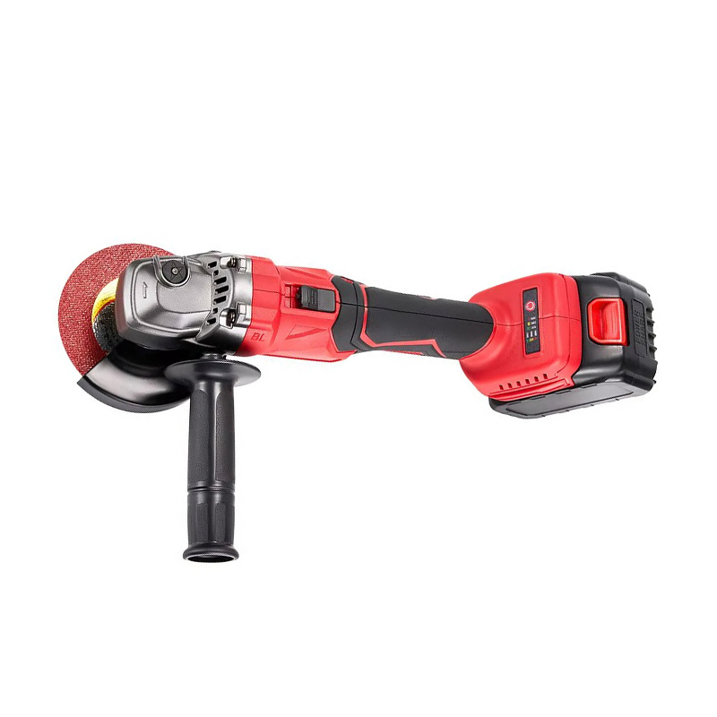 Аккумуляторная угловая шлифмашина 20В с цифровым дисплеем