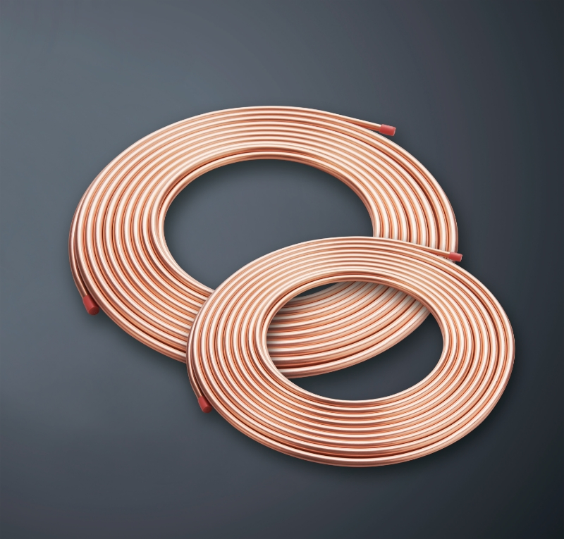 High-Quality Copper Tube Pancake Coil for AC Systems