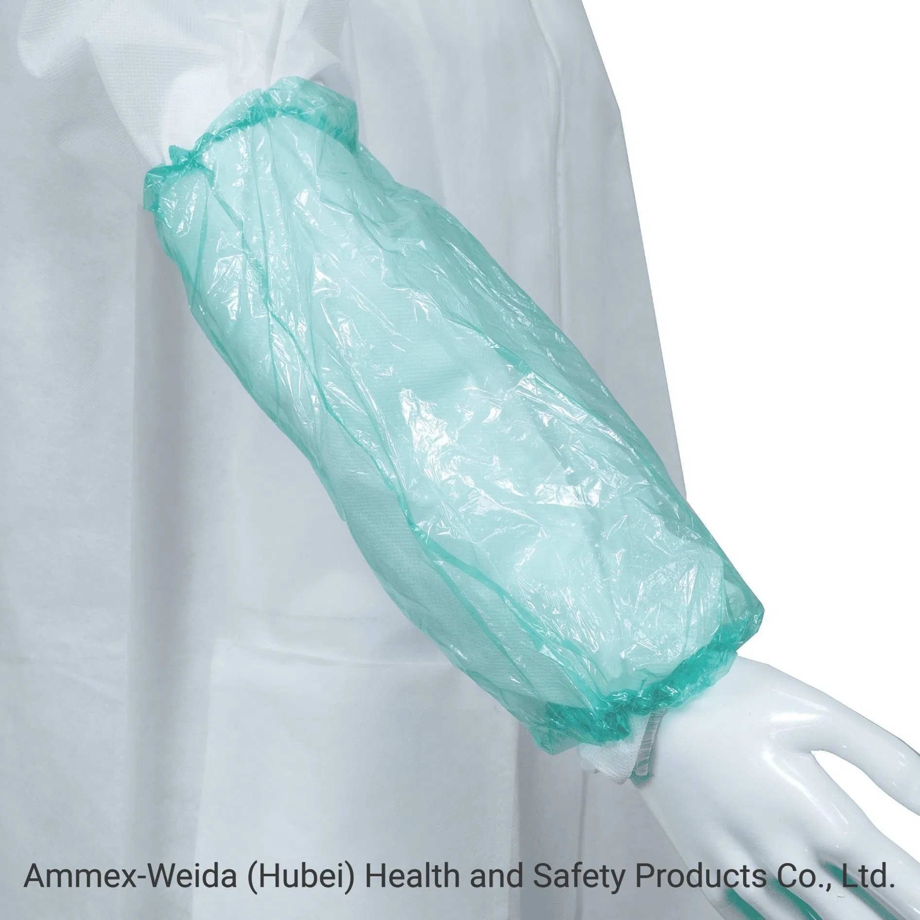 Colorful Waterproof PE Oversleeves Disposable Use Oil-Proof Plastic Oversleeves Kitchen Use PE Armsleeves