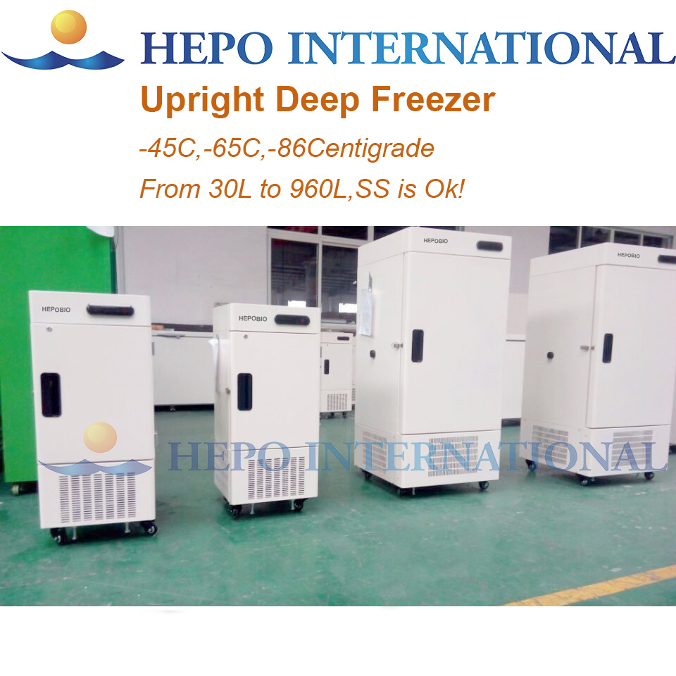 -86degree Biogical Sample Storage 7 Drawer Ultra-Low Temperature Freezer (HP-86U340)