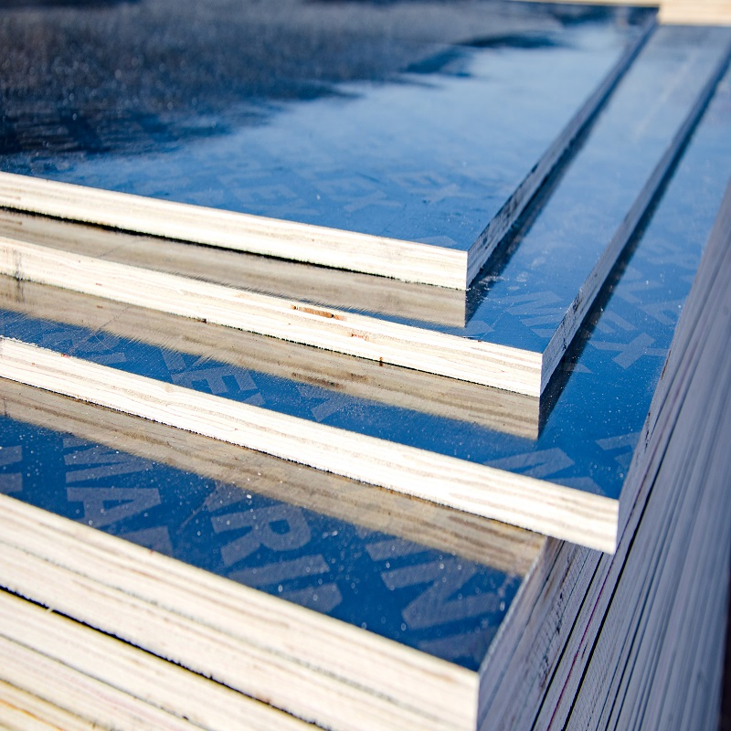 Construction Shuttering Board Concrete Formwork Film Faced Plywood