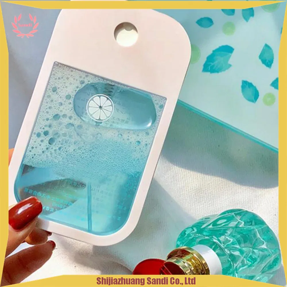 Cell Phone Shaped 45ml Plastic Credit Card Pocket Size Perfume Mist Spray Bottle for Hand Sanitizer Sprayer