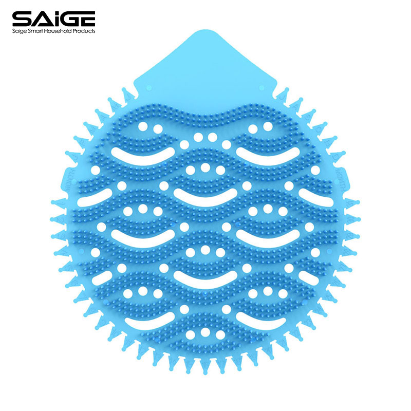 Saige New Arrival EVA Plastic Anti-Splash Toilet Urinal Screen Mat