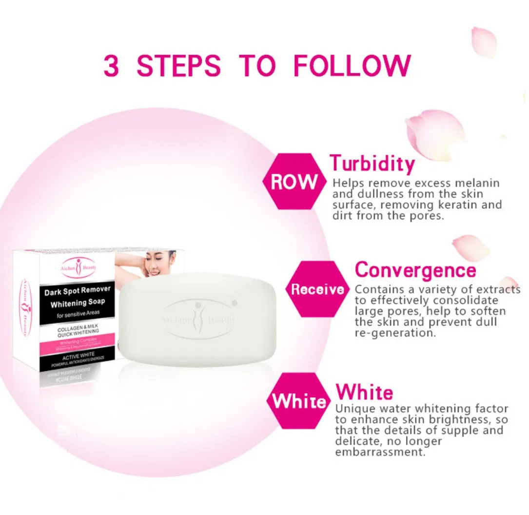 Private Label Dark Spot Remover Yoni Whintening Soap Vaginal Brightening Bar/Soap