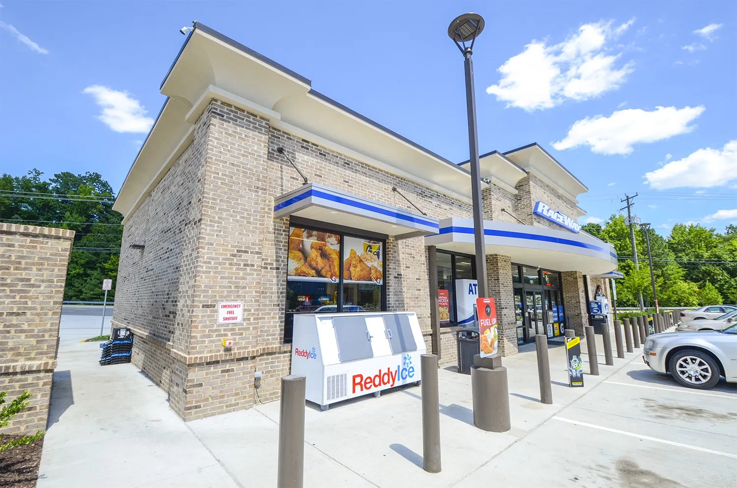 Hight Quality Light Steel Structure Prefabricated Gas Station Food Mart