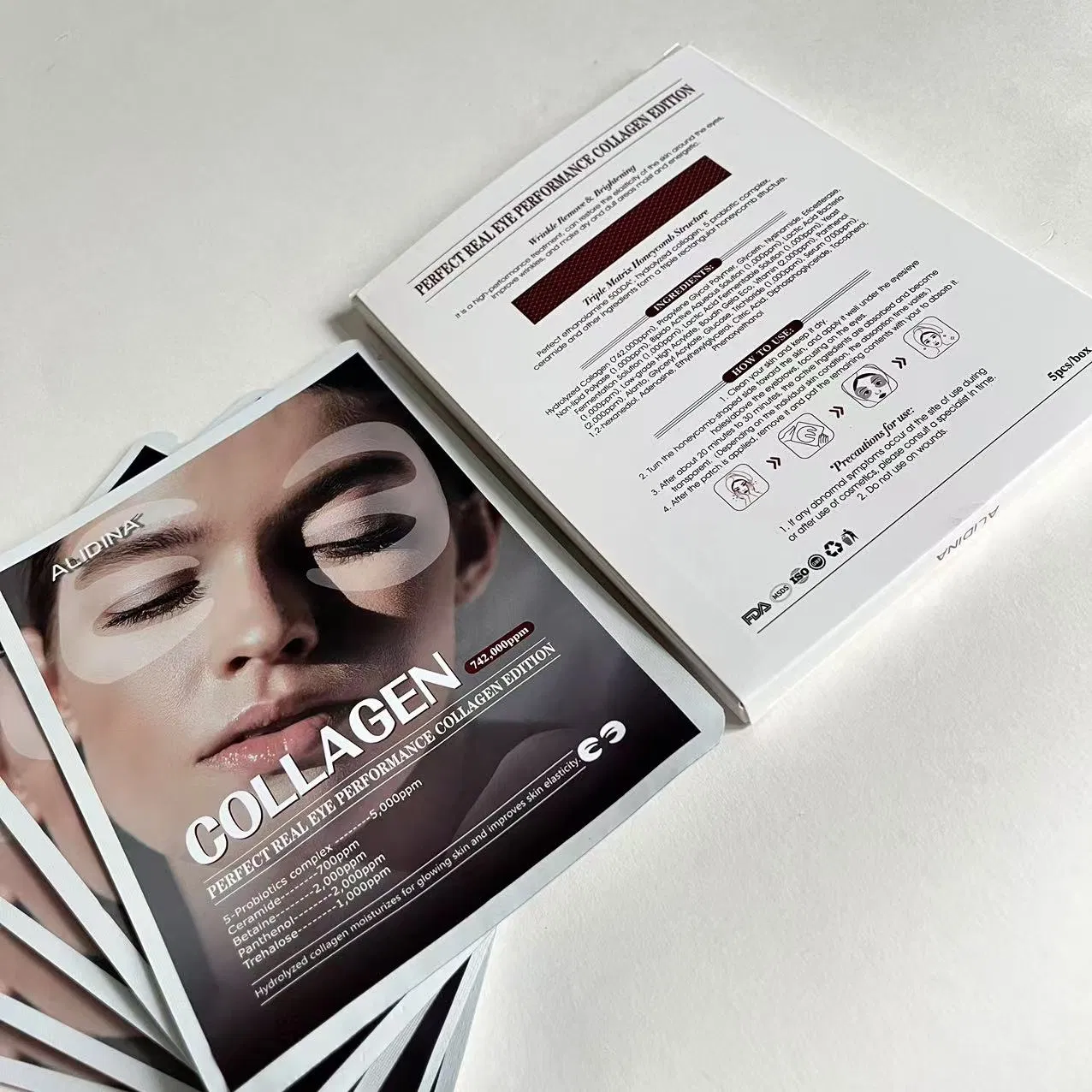 Bio Collagen Under Eye Mask Removes Dark Circles and Wrinkles Around The Eyes