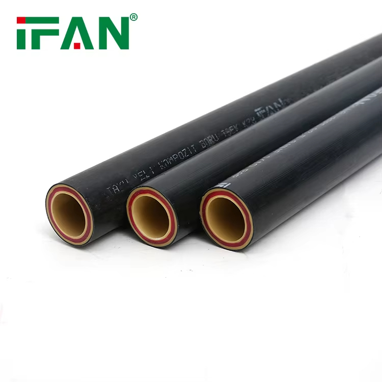 Ifan Guaranteed Quality Polypropylene Pipe Material Plastic Tube 20-63mm PPR Hot and Cold Water UV Glass Fiber PPR Pipe