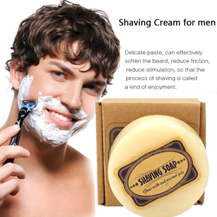 Custom Shaving Soap with Goat Milk for Men