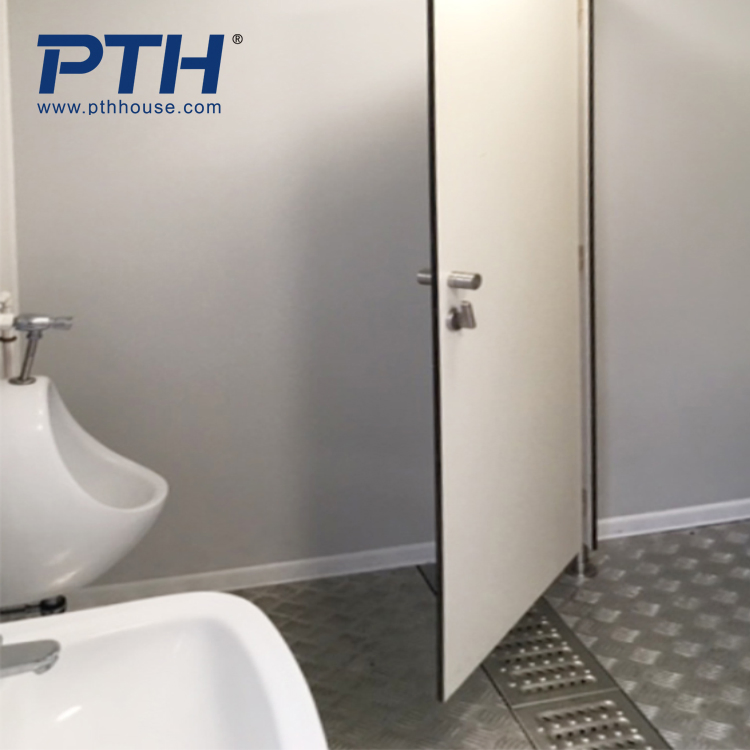 2022 Design Modern Flat Pack Prefabricated Container House Prefab Home and Toilet