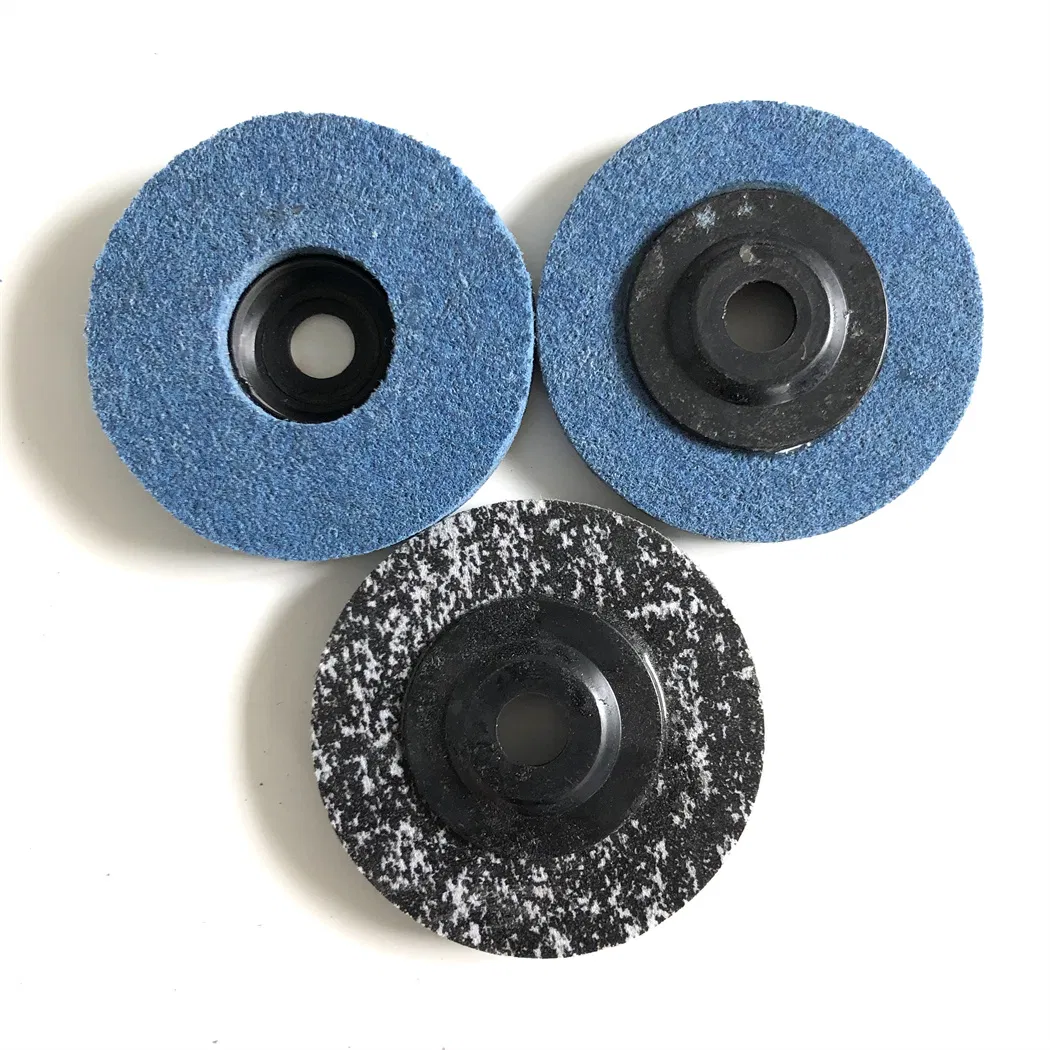 Polishing Disc with Plastic Backing Non Woven Wheel Polishing Wheel