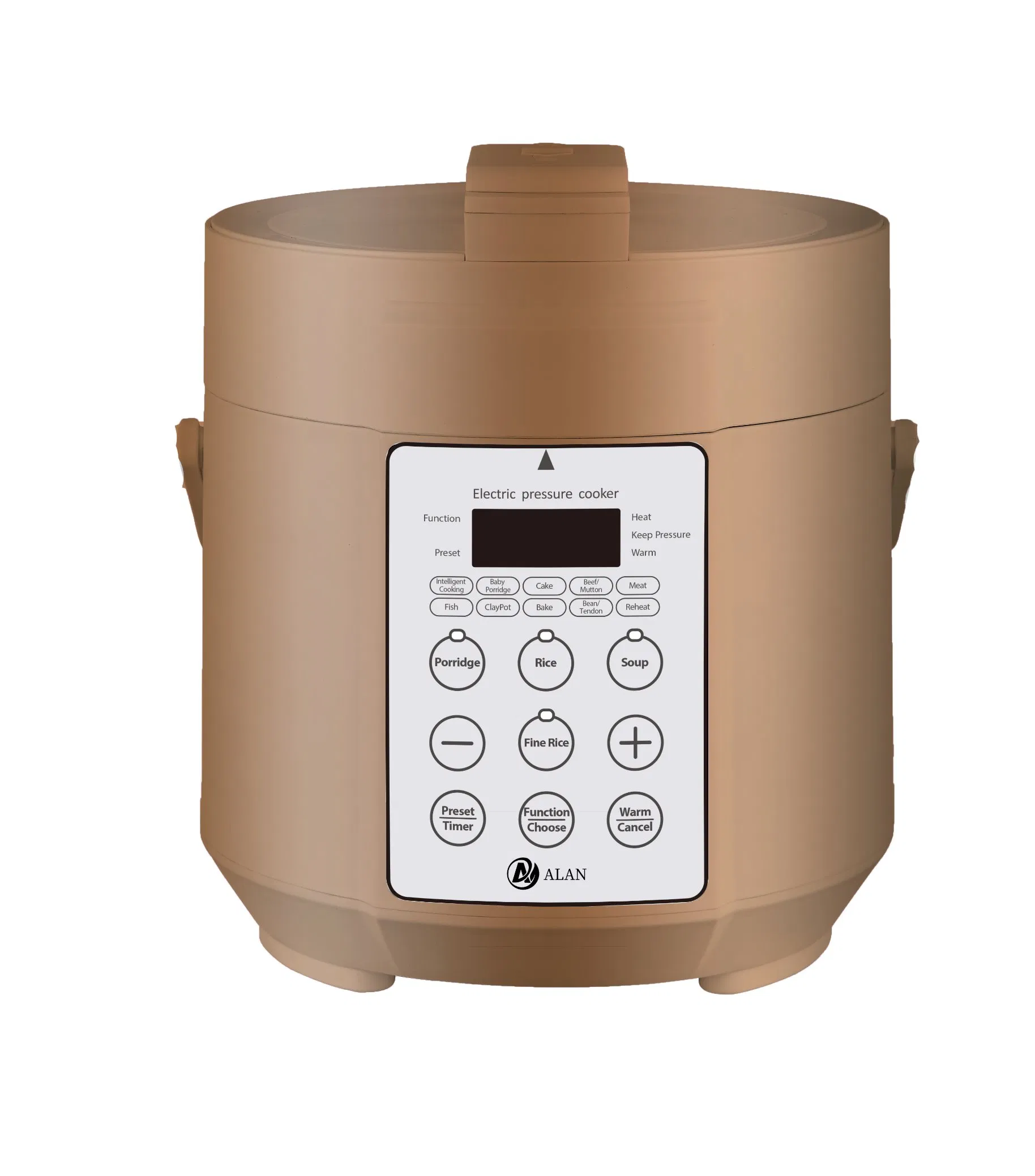 Colorful Plastic Housing Portable with Handle Electric Pressure Cooker 1.6 Litres