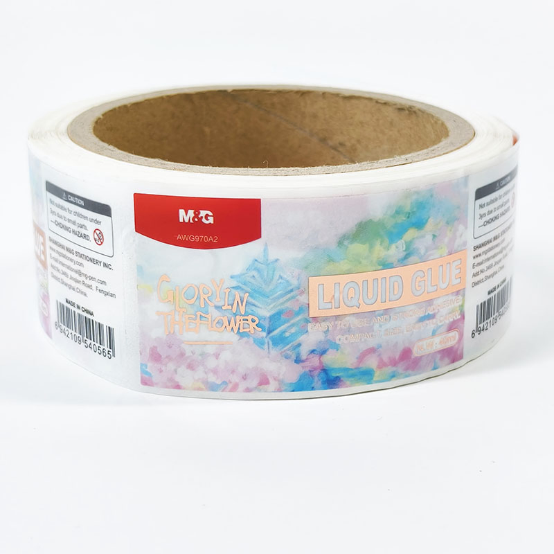 Hot Sale Adhesive Coated Paper Stationery Label Sticker