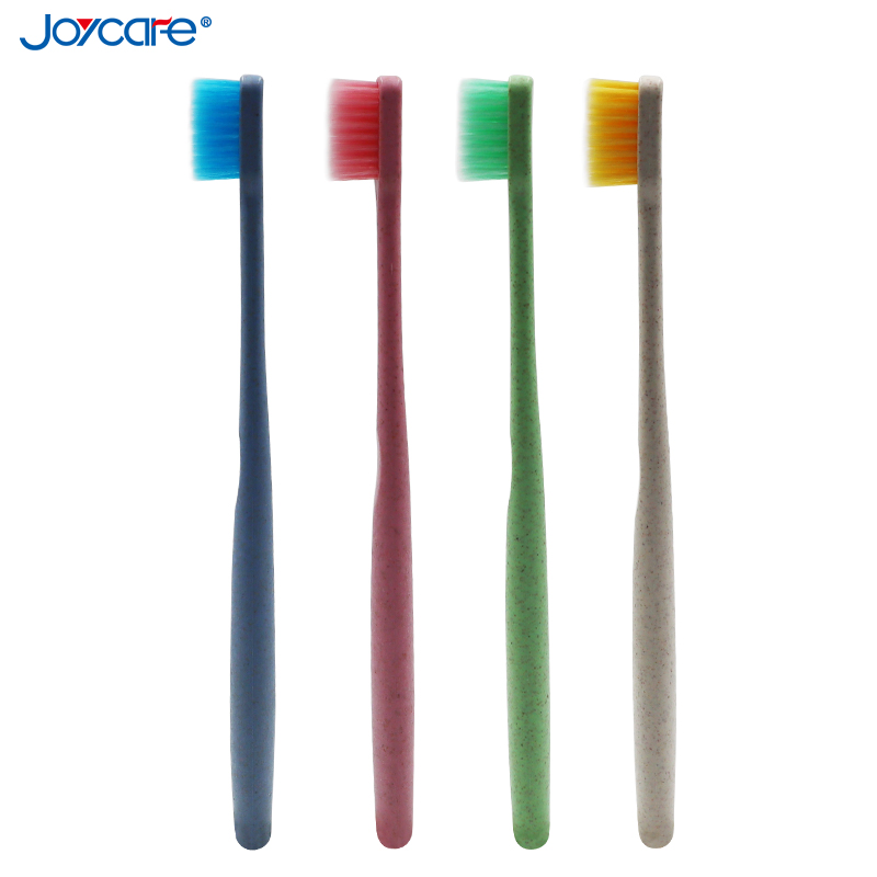 Eco-Friendly Bamboo Handle Soft Charcoal Bristles Adult Toothbrush