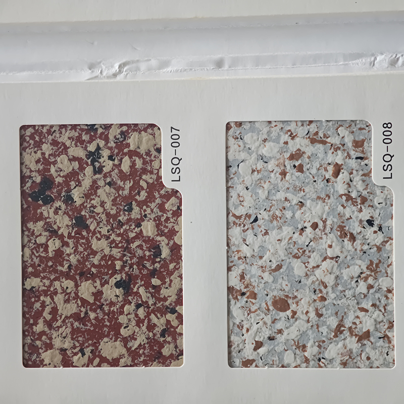 Faux Stone Coating for Hospital Corridor Interior