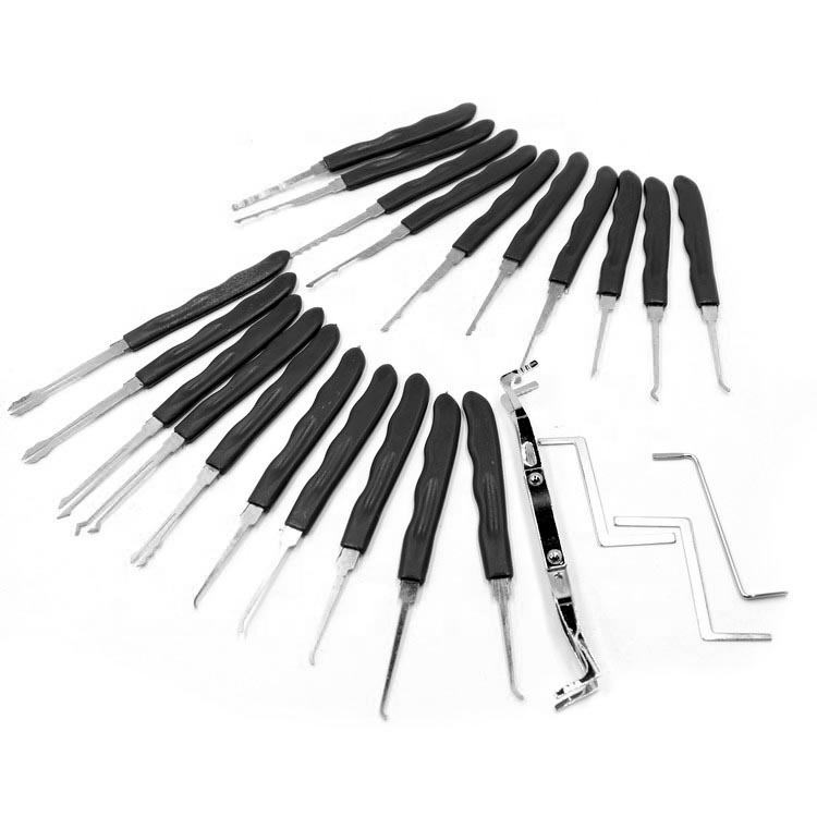 Professional Locksmith Stainless Steel 24PCS Training Skill Lock Pick Set