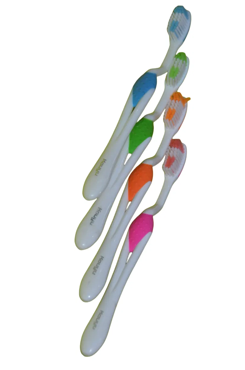 PLA Toothbrushes Biodegradable Adult Toothbrushes Ultrasoft Tapered Bristle Toothbrushes