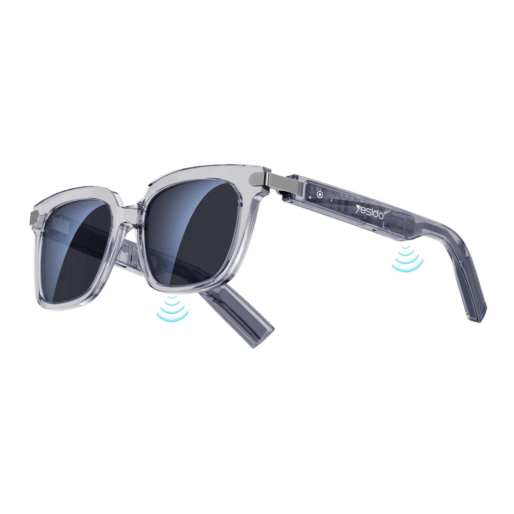 Yesido Io41 Smart Bluetooth Glasses - IP54 Waterproof, HD Call, Open-Ear Audio Comfort
