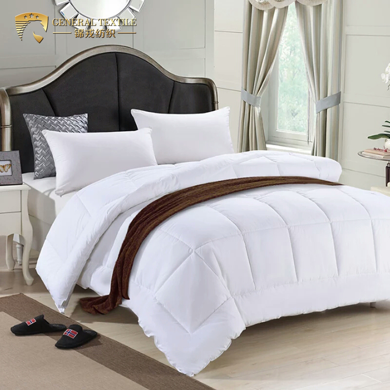 Hotel Wholesale Luxury White Hollow Fiber Down Duvet