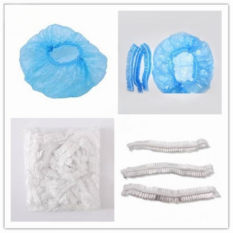 Disposable Multi-Purpose Thickening Elastic Bath Cap Plastic Waterproof Clear Shower Cap