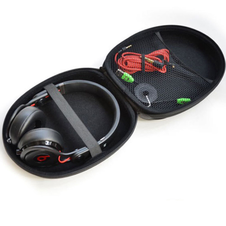 Чехол для наушников EVA, черный, водонепроницаемый