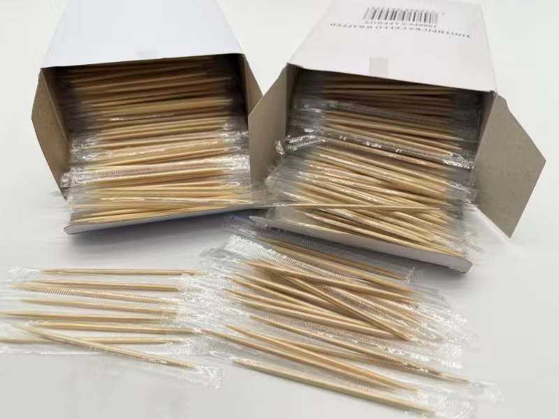 Bamboo Toothpicks, Precision - Made by Our Advanced Machines, in Large Quantities.