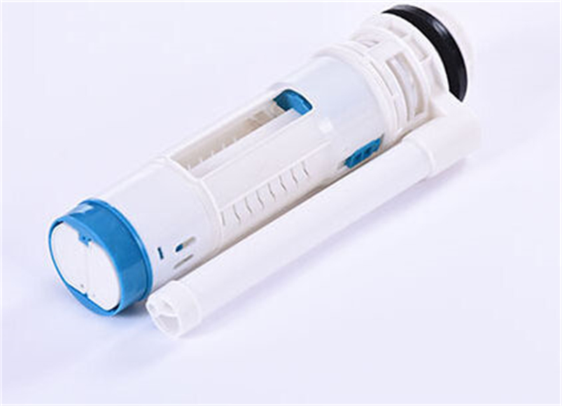 Adjustable Top Button Control 2 Inch Toilet Dual Flush Valve: Water-Saving, Durable Bathroom Water Tank Fitting