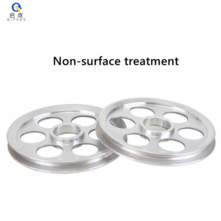 Od350mm Aluminum Spray Ceramic Guide Pulley Hard Oxidization Cable Guide Pulleys