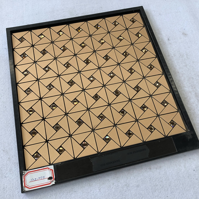 Алюминиевая мозаика Hexagon для ванной, 30x30 см