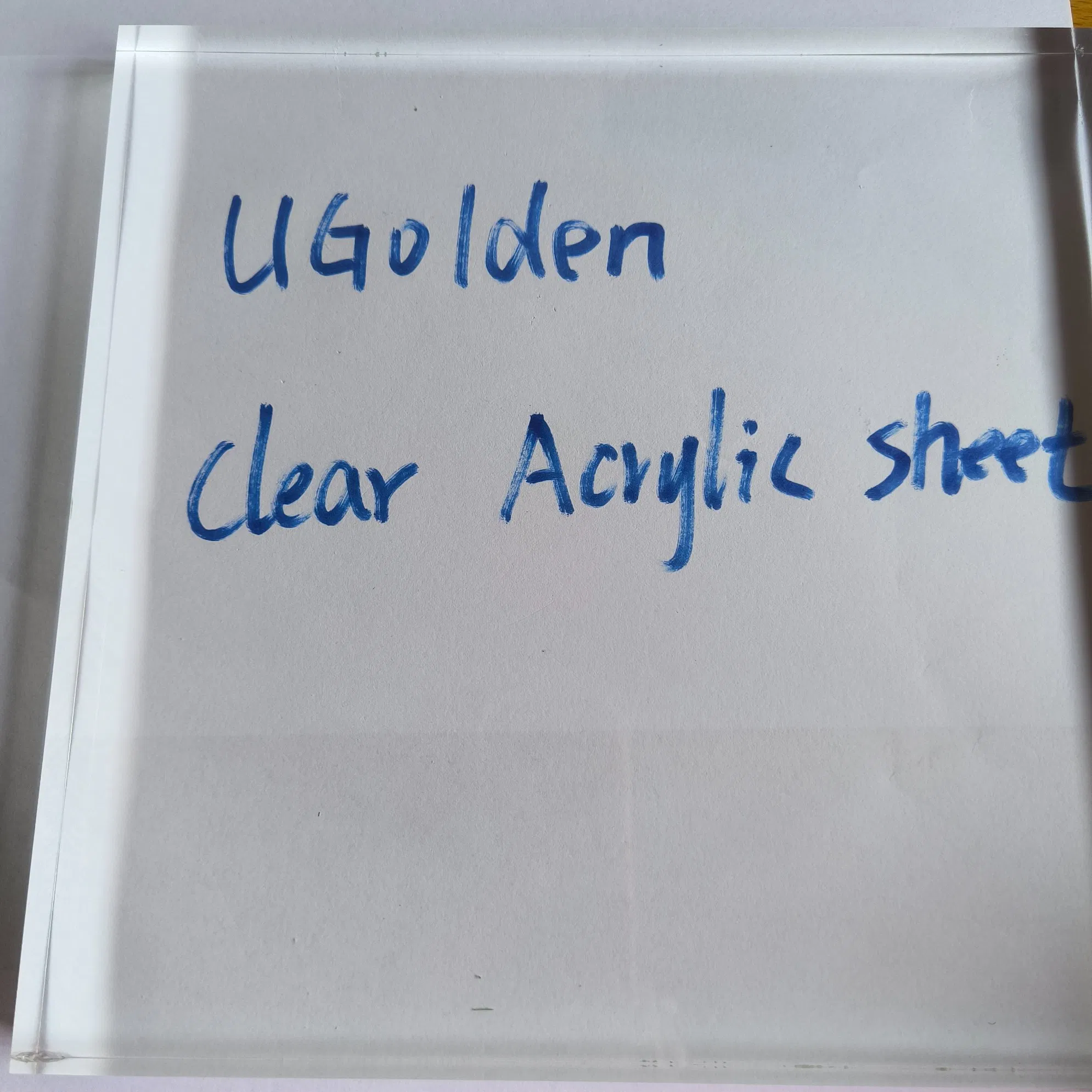 2mm 18mm Clear Transparent PMMA Sheet Cast Acrylic Sheet
