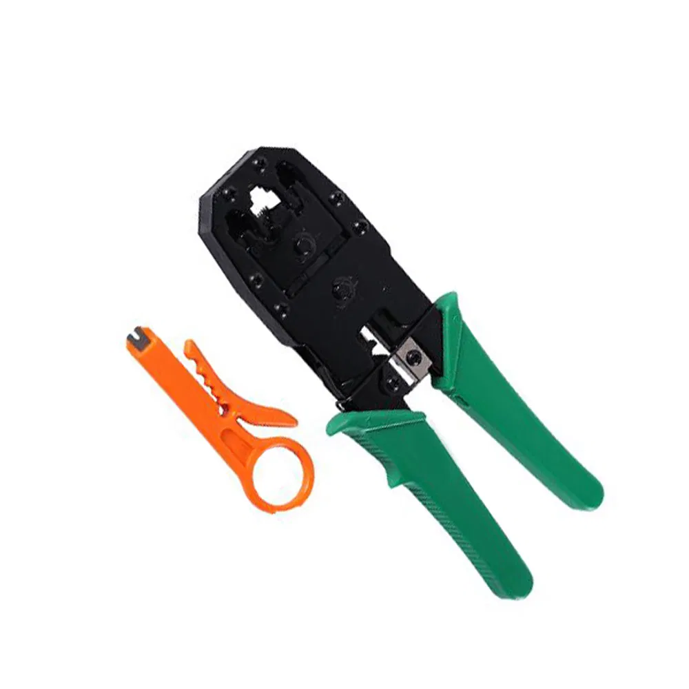 Multi Function Rj11 RJ45 Crimping Tool 4p 6p 8p Stripper