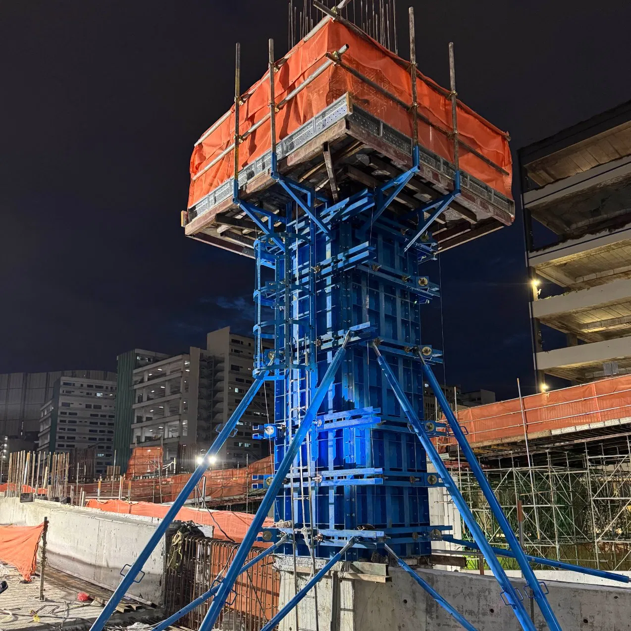 Building Material Wholesale Peri Aluminium Frame Construction Wall Column Formwork Concrete