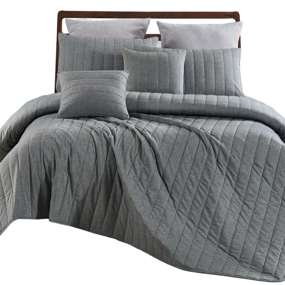 Russia Luxurious Quilted Bedspread Set with Soft Polyester Filling