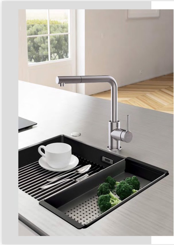 Durable Undermount Kitchen Sink Workstation for Efficient Cooking