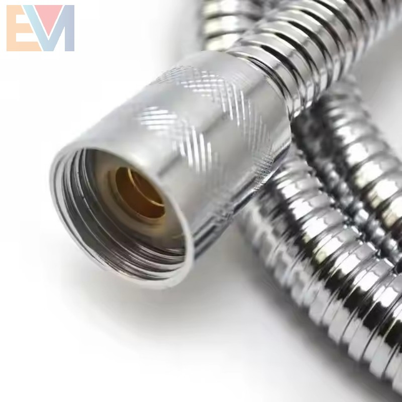 Stainless Steel Metal Hose Water Heater Nozzle Connecting Pipe Encrypted Thickened Shower Hose