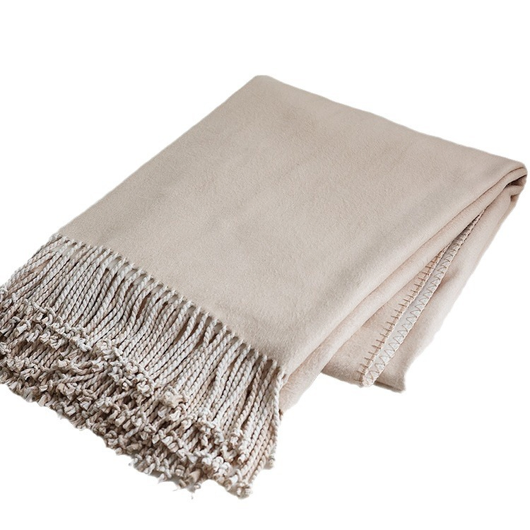 Теплый зимний плед с принтом, мягкий