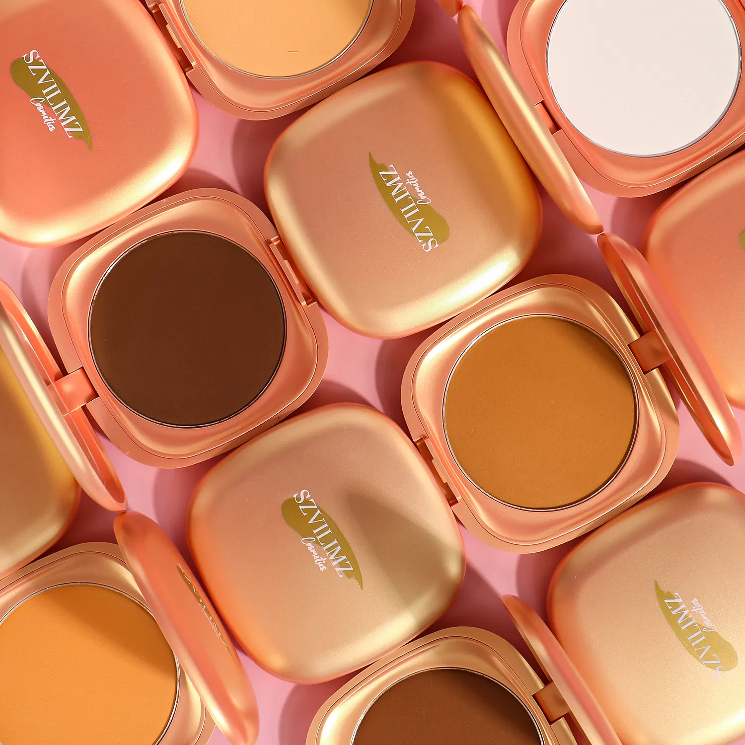 OEM Vegan Beauty Highlighter Palette Set