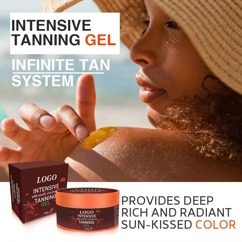 Beauty Cosmetics Skin Care Tanning Cream Tan Accelerator Body Shimmer Tanning Gel