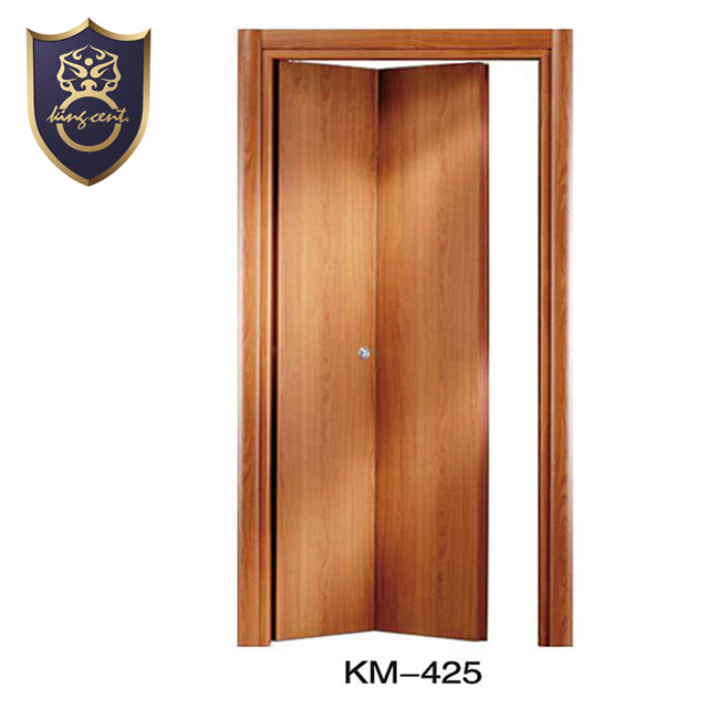 Stylish PVC Wooden Folding Bathroom Door for Modern Interiors