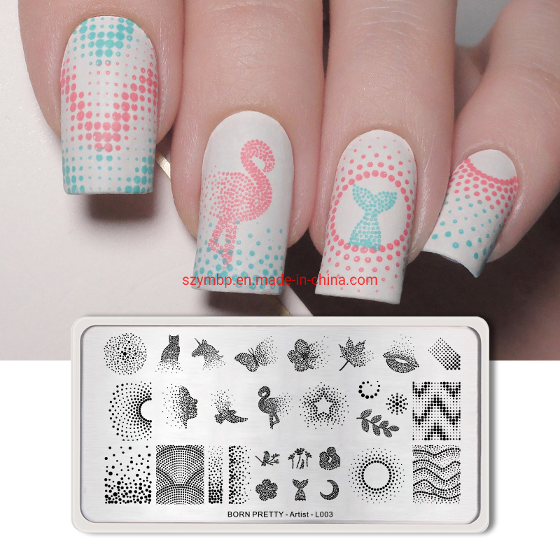 Factory Custom Rich Pattern Metal Nail Stamping Plate